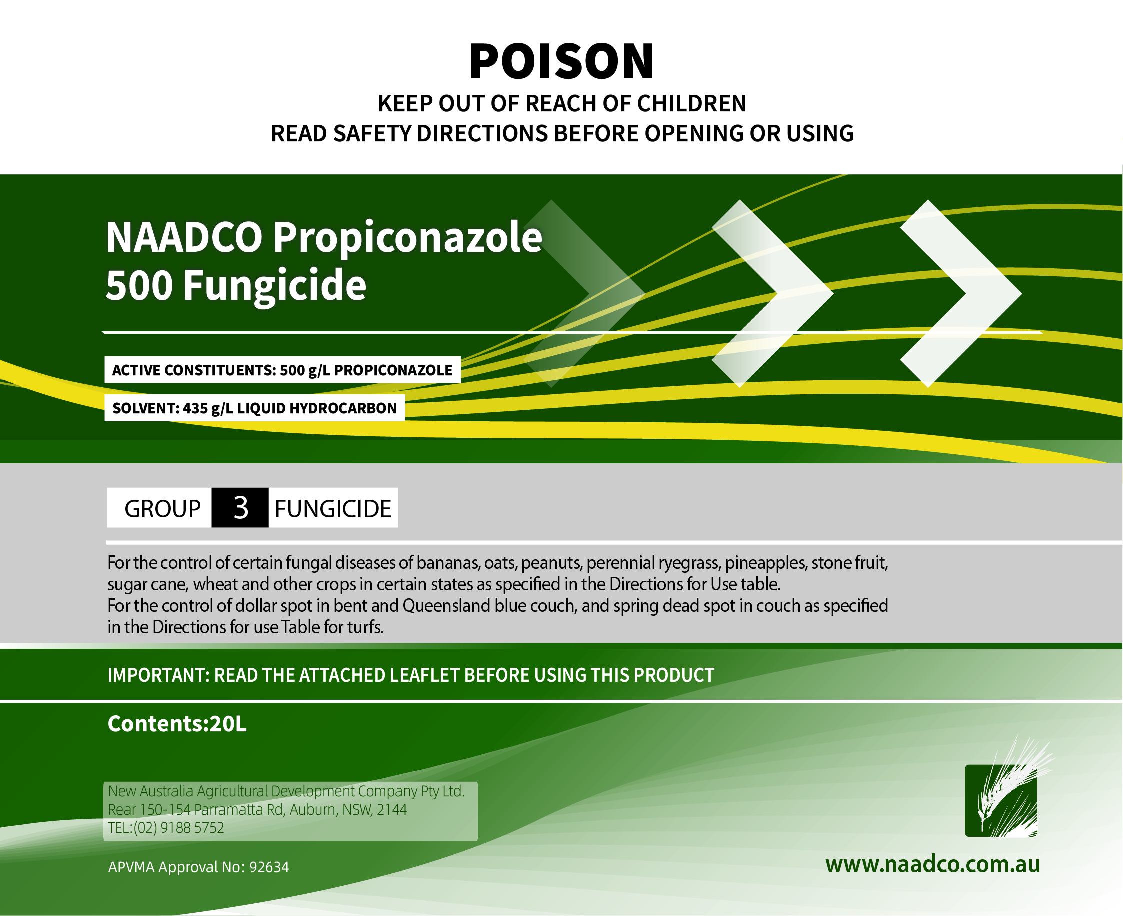 Propiconazole 500 EC