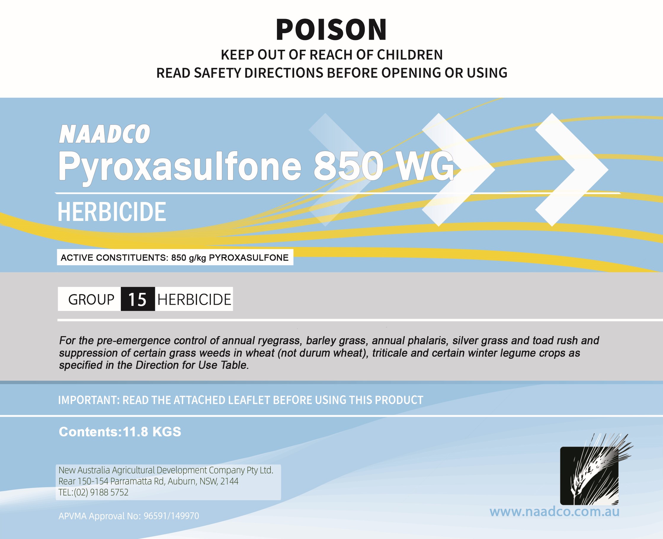 PYROXASULFONE 850 WG